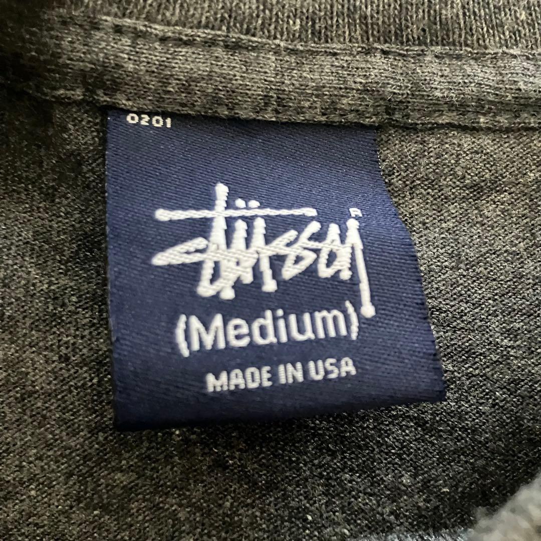 OLD STUSSY Tシャツ 90s 紺タグ USA製 N4 モノグラム - メルカリ