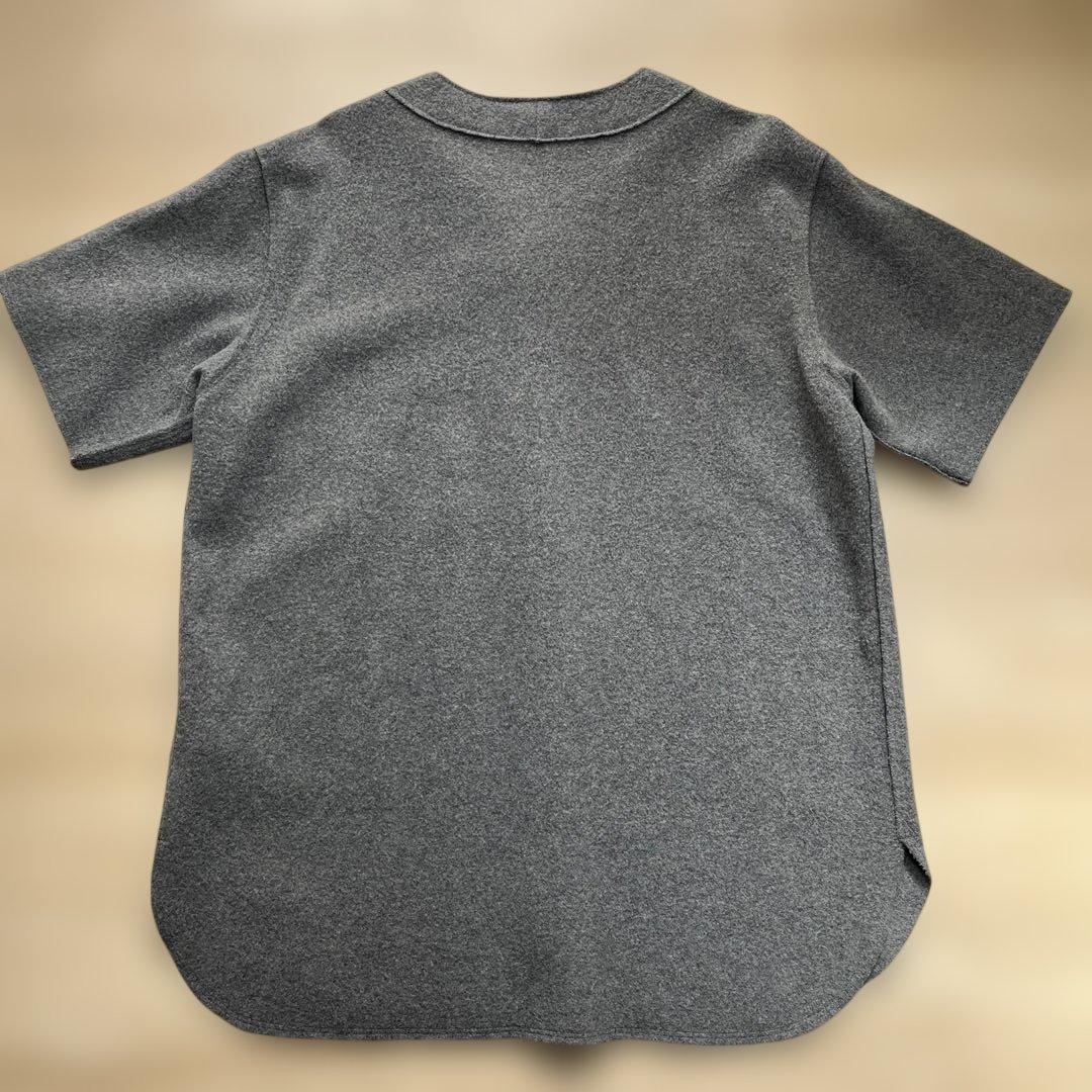 BRU NA BOINNE ブルーナボイン ベースボールシャツ ウール カシミア