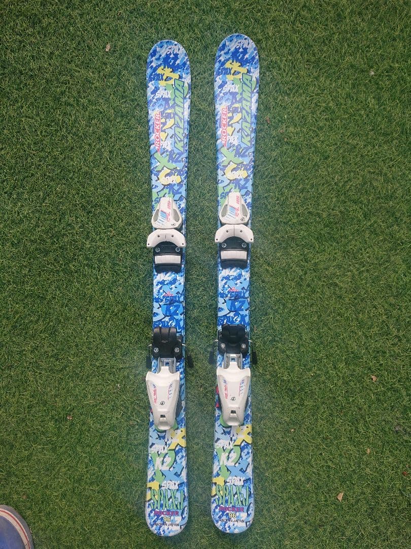 キッズ用】KAZAMA スキー板 96cmバインディング、ブーツ20cmセット