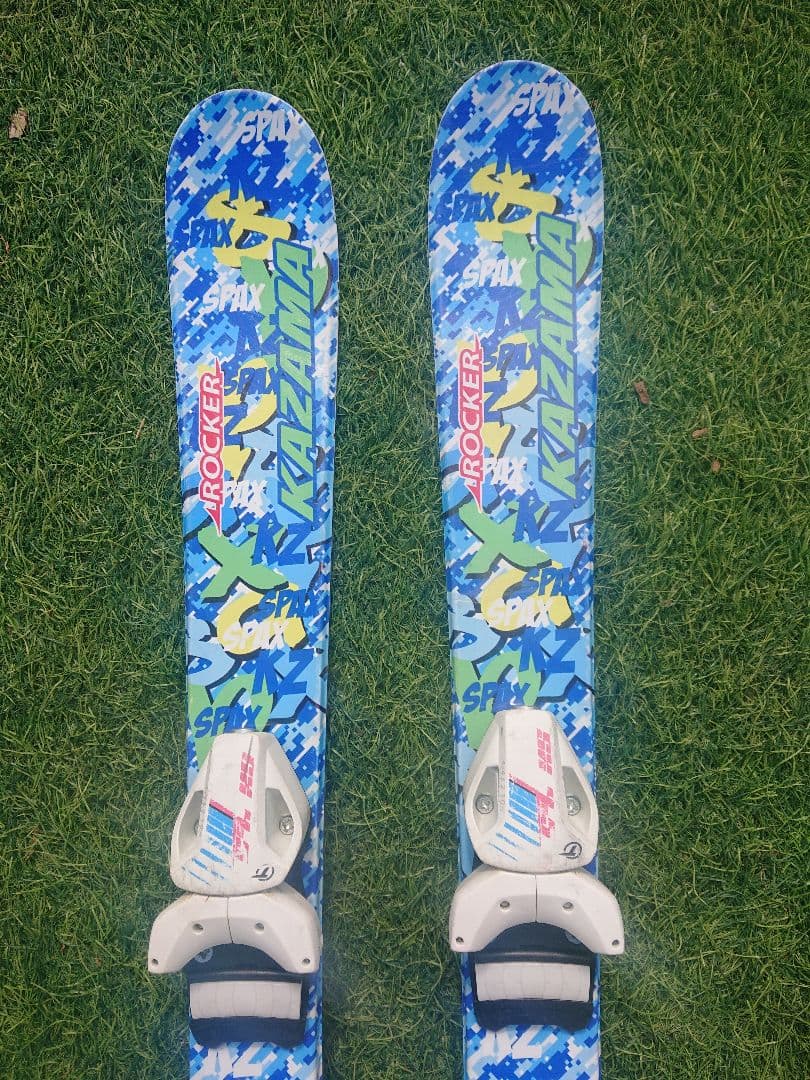キッズ用】KAZAMA スキー板 96cmバインディング、ブーツ20cmセット