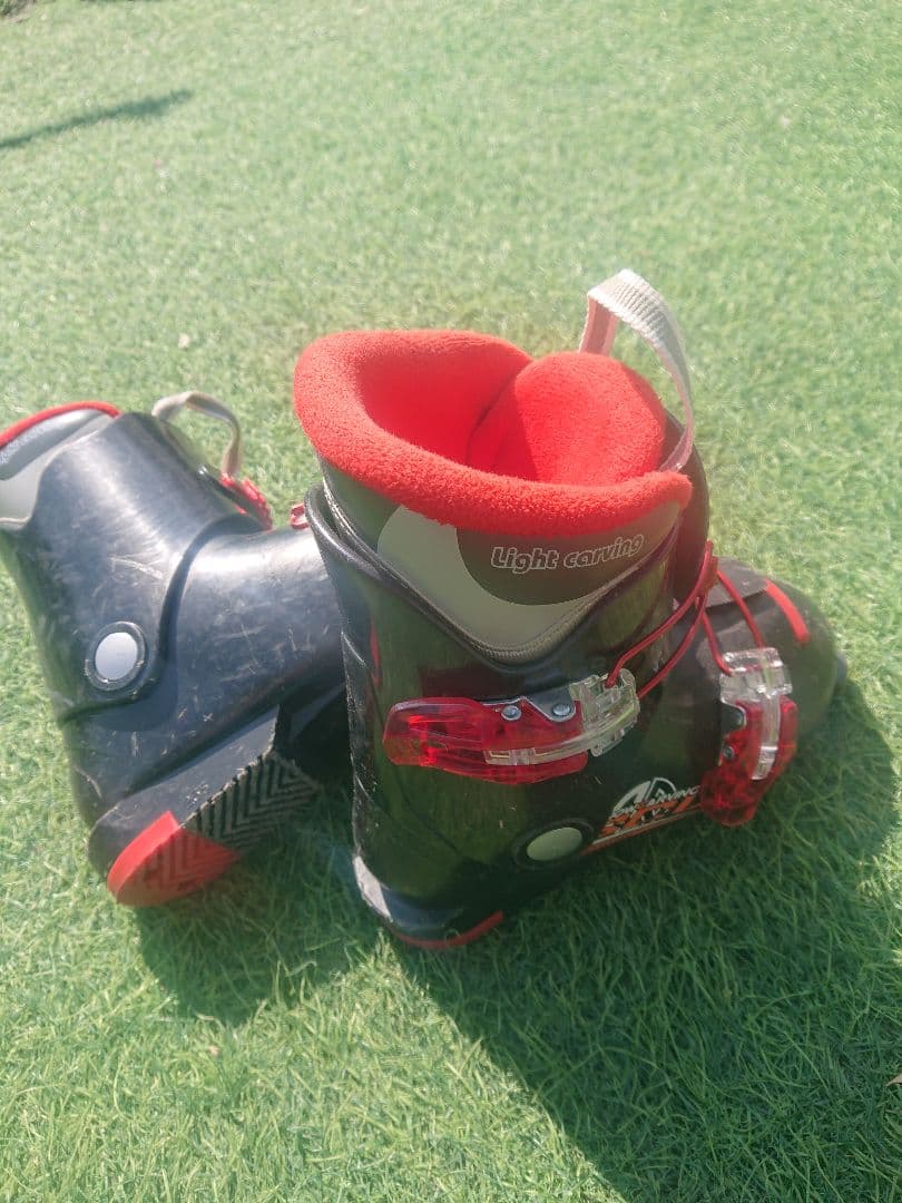 キッズ用】KAZAMA スキー板 96cmバインディング、ブーツ20cmセット