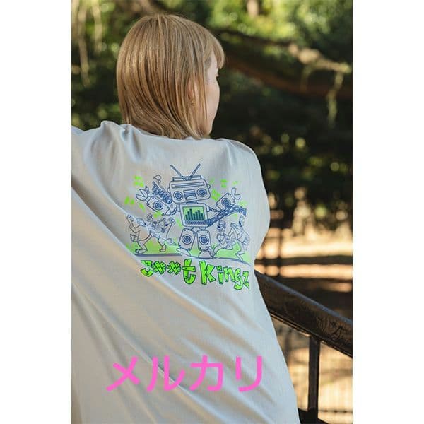 s**t kingz わくわくカートゥーンビッグシルエット　ロングTシャツ　新品