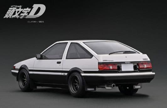 1/18 頭文字Dトヨタ86 スプリンタートレノ藤原拓海フィギュア付