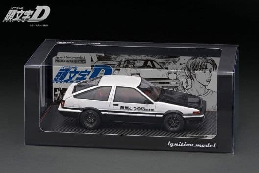 1/18 頭文字Dトヨタ86 スプリンタートレノ藤原拓海フィギュア付