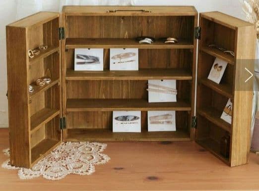 新品　アンティークウッドディスプレイトランクボックス　マルシェディスプレイです。 ディスプレイトランク縦型／マルシェディスプレイ｜サリュの通販