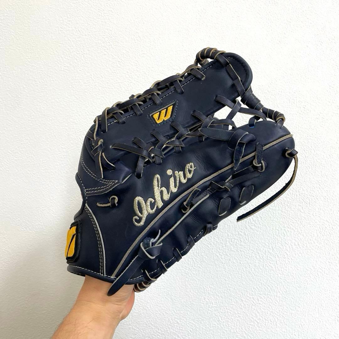 ミズノプロ ビックエム 信義 限定 イチローモデル 硬式 外野手用