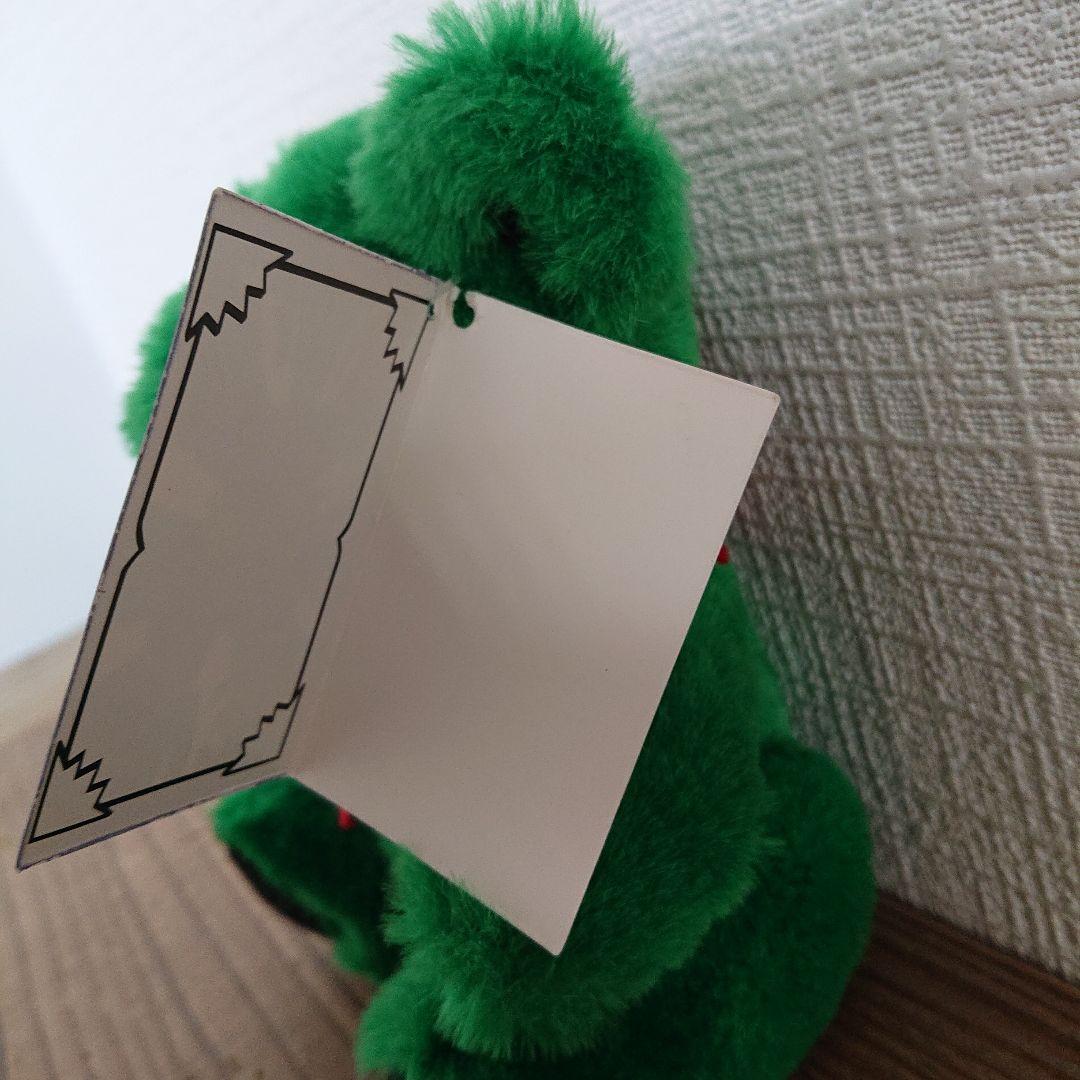 NAT製 7インチ プラッシュベア グリーン タグ付き　グレイトフルデッドベア