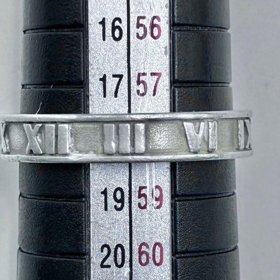 希少・大きいサイズ】ティファニー 18号 アトラスリング スリム