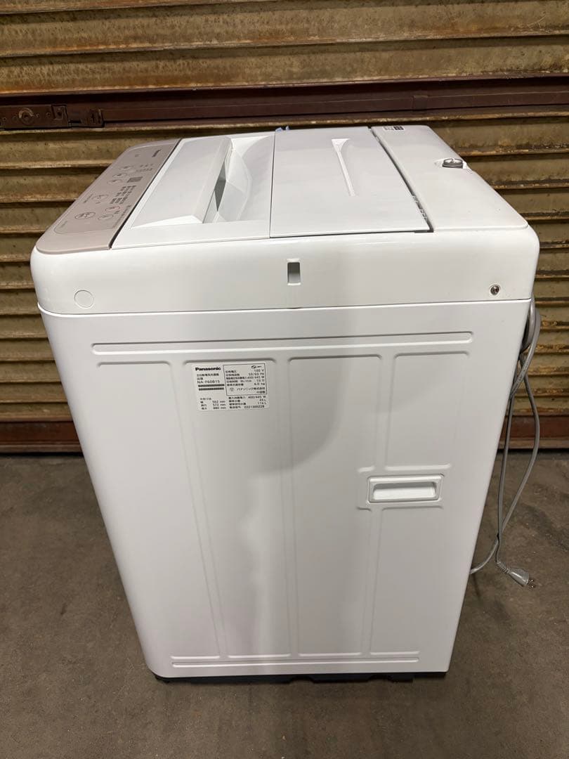 パナソニック 洗濯機 6.0kg NA-F60B15 2022年製 - メルカリ