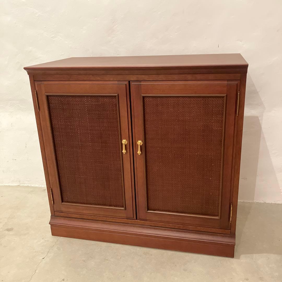 マルニ木工 地中海 シリーズ キャビネット サイドボード ラタン ②