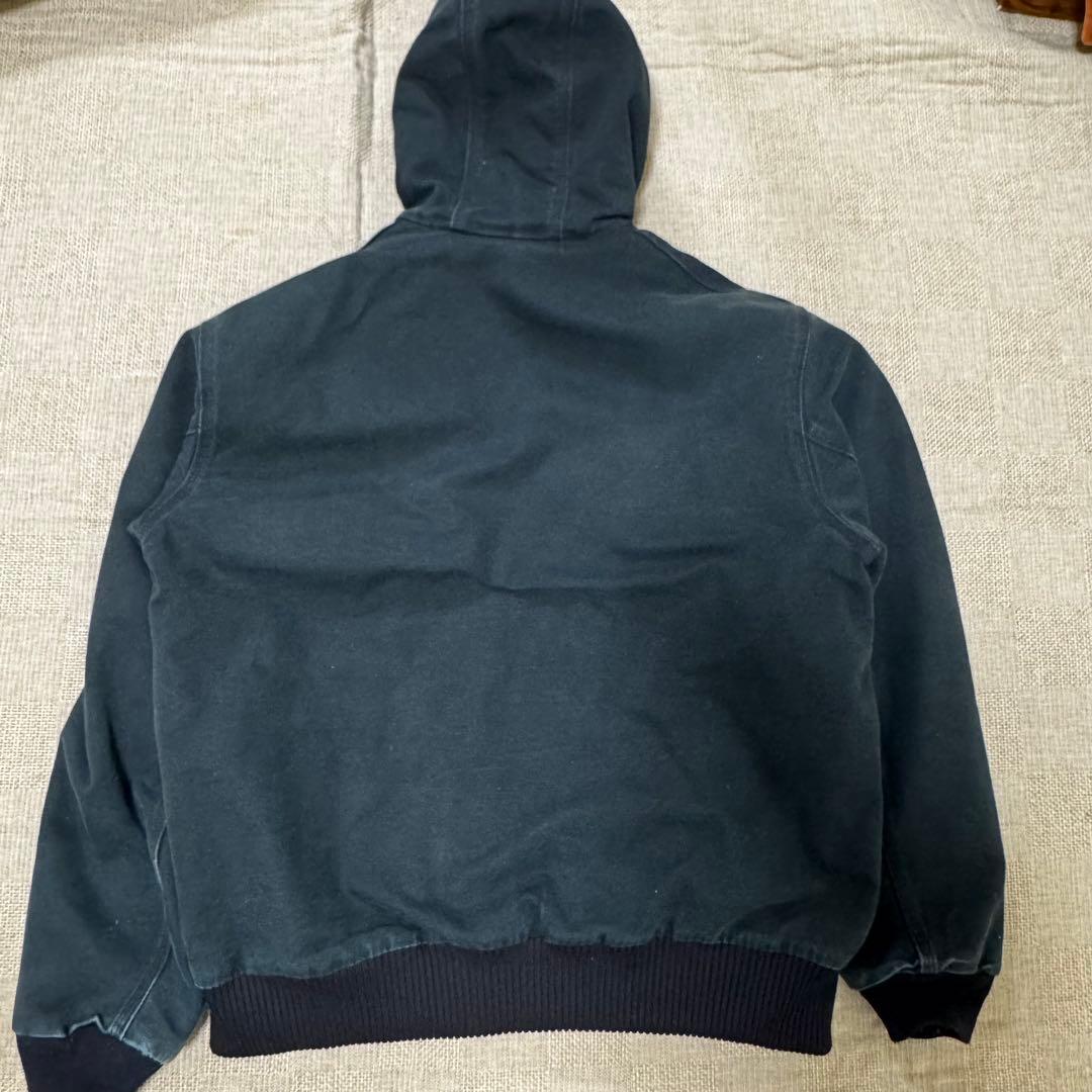 90s USA製 カーハート アクティブジャケット ブラック Lサイズ