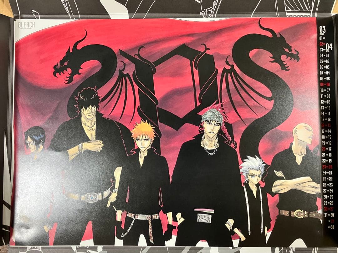 BLEACH コミックカレンダー 2008 ＆ 2009 - メルカリ