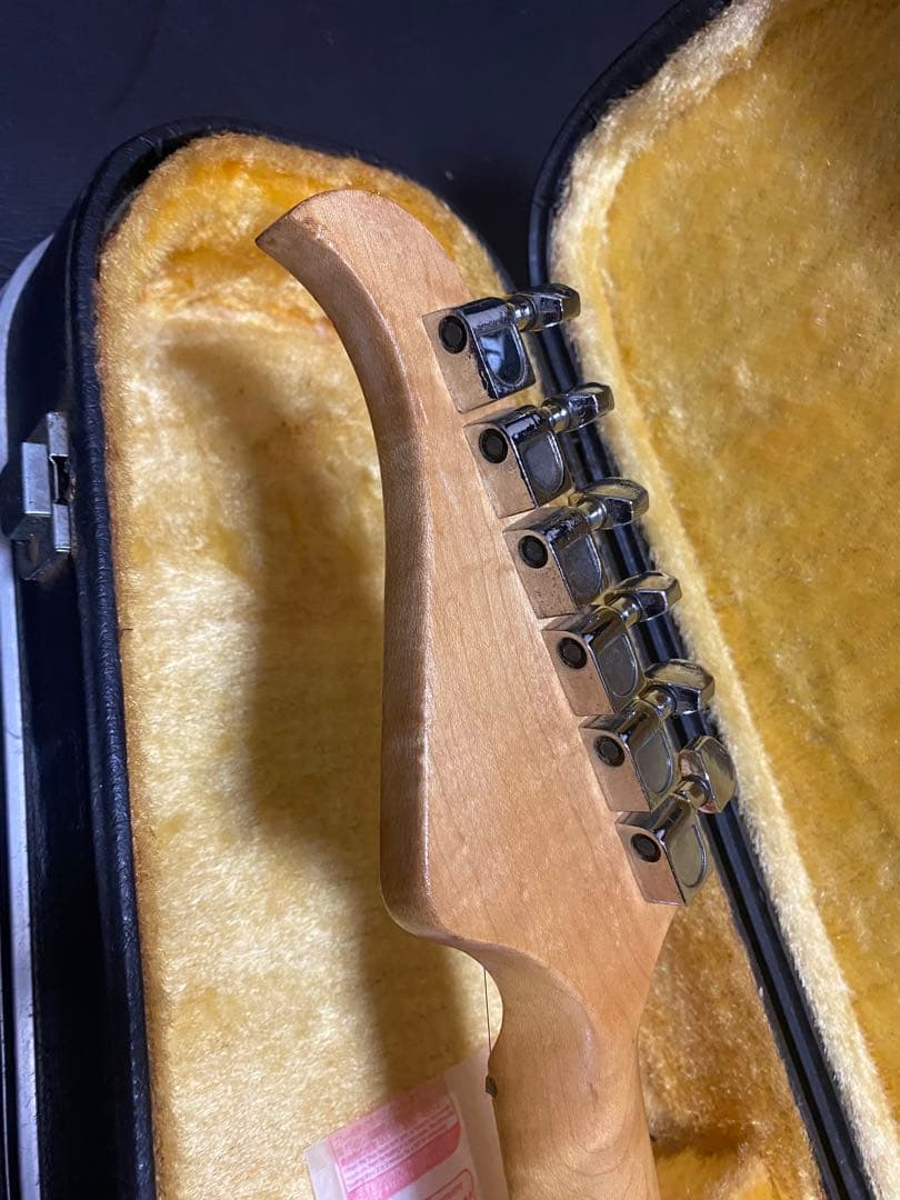 MusicMan風　エレキギター ナチュラルウッド ビザール　ヴィンテージ