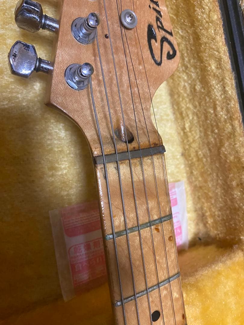 MusicMan風　エレキギター ナチュラルウッド ビザール　ヴィンテージ