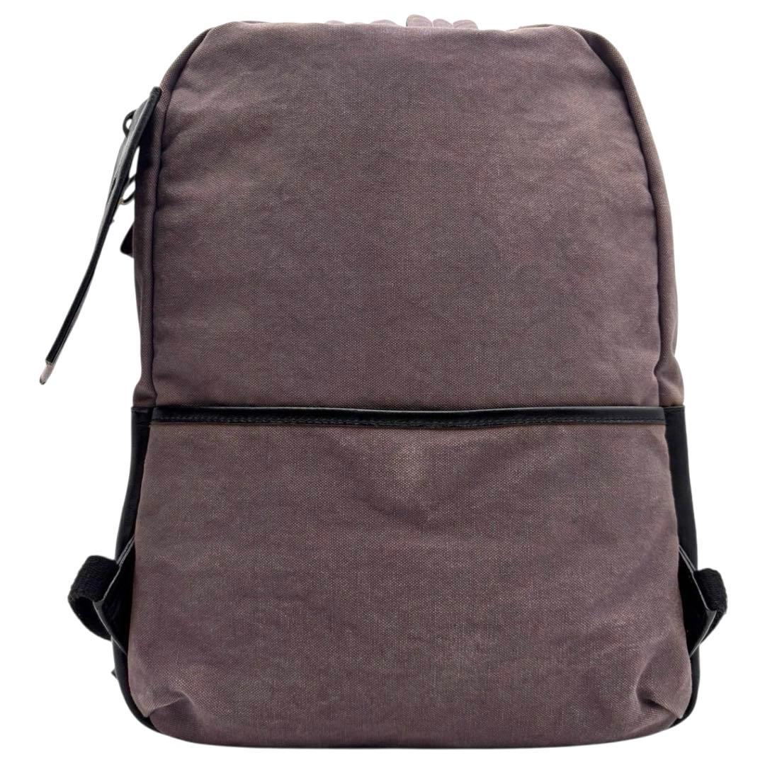 美品◎ダコタ ボイジャー A4可 リュック ワッペン キャンバス レザー