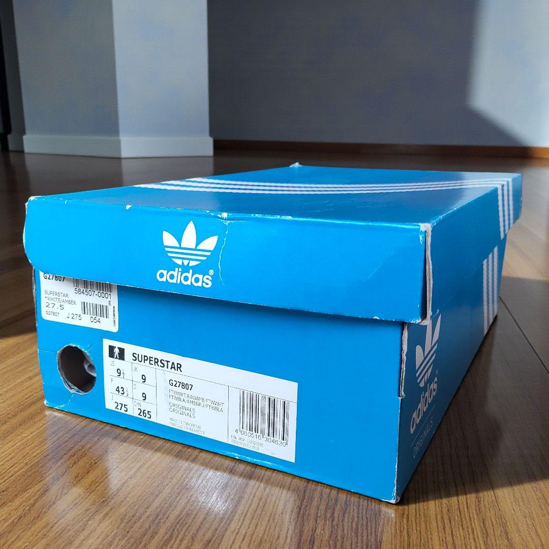 【新品未使用】adidas 27.5cm SUPERSTAR G27807