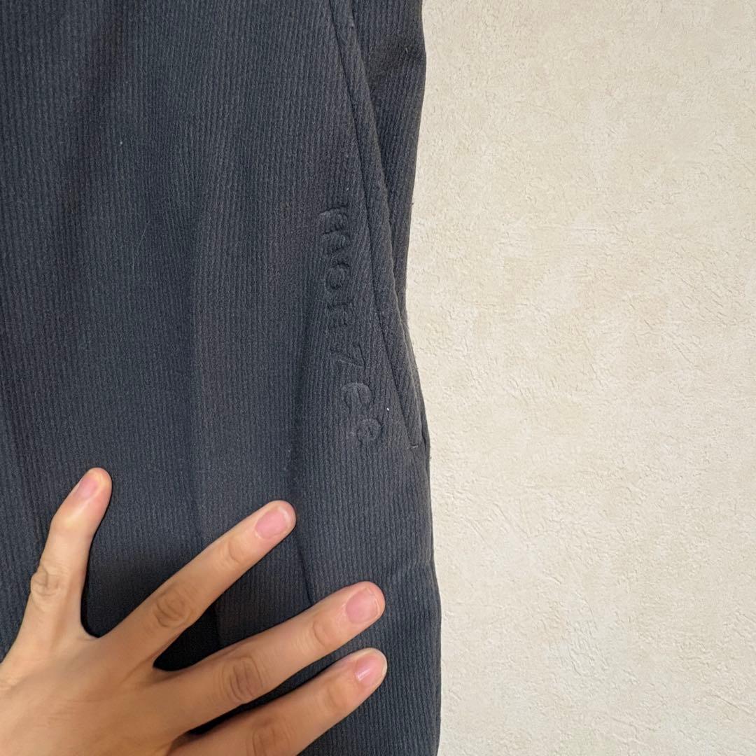 Monzee モンジー ハイブリッドコーデュロイパンツ -グレー