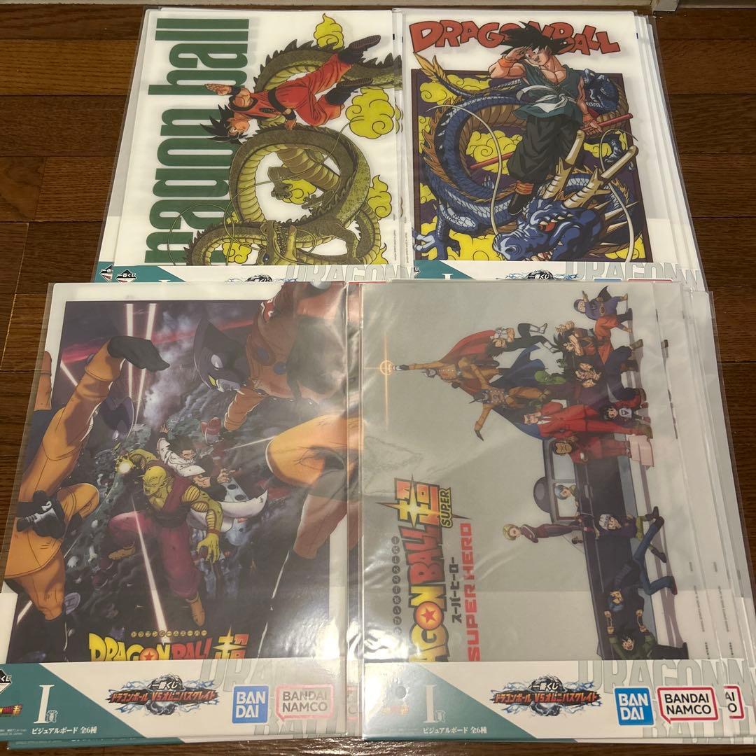 ドラゴンボール　一番くじ　ビジュアルボード　ビジュアルシート　71枚