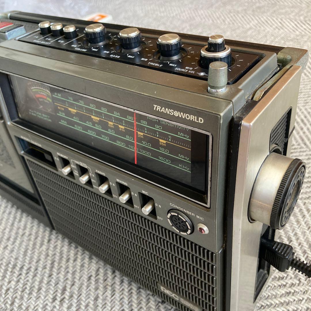 SANYO サンヨー 昭和レトロ ラジカセ ジャンク ジャンク品 - メルカリ