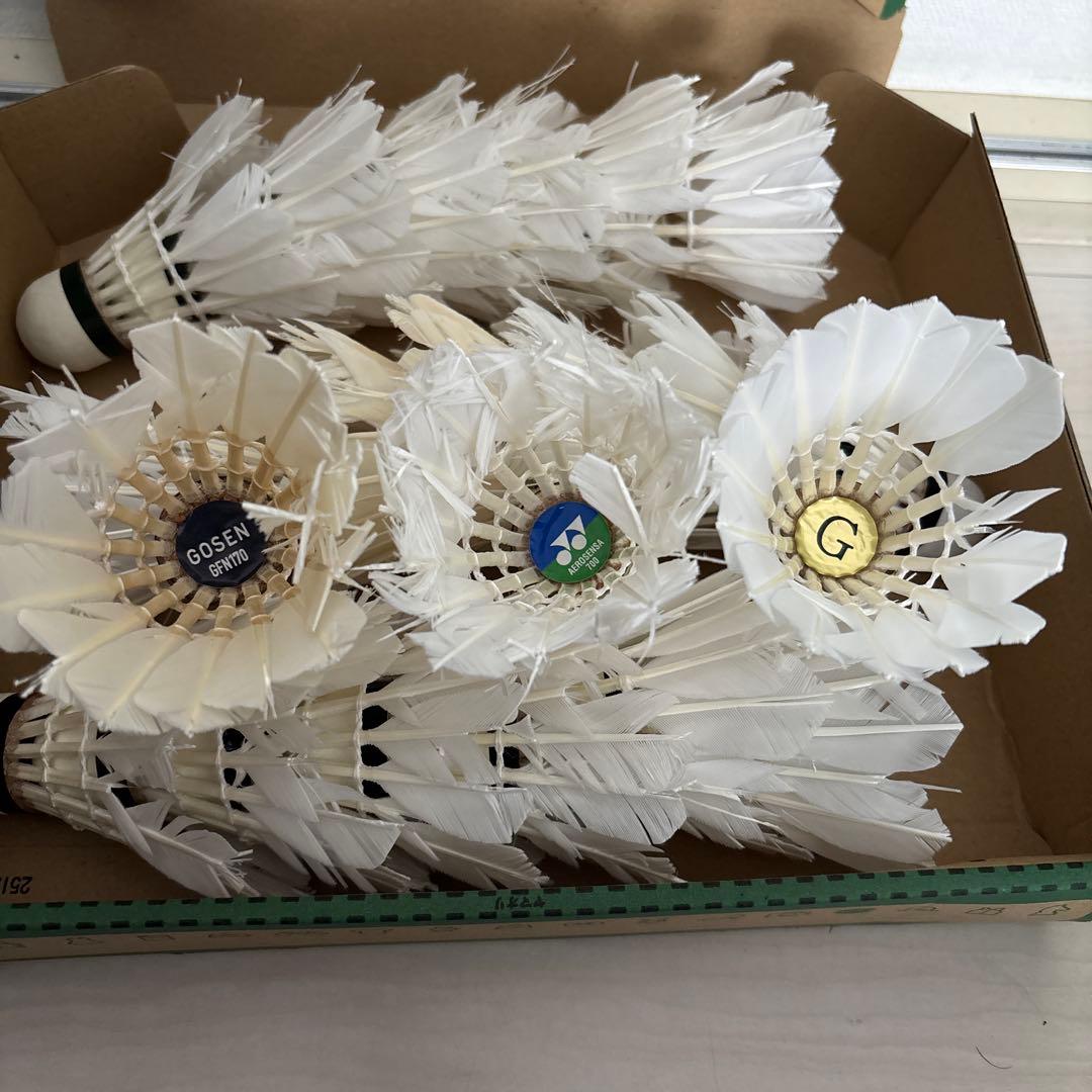 YONEX 中古 バドミントン シャトル 21個セット GOSEN - メルカリ
