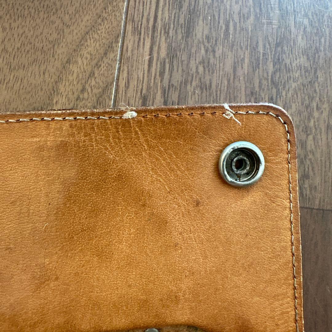 ハーレーダビッドソン 純正 レザースタッズ トラッカーウォレット