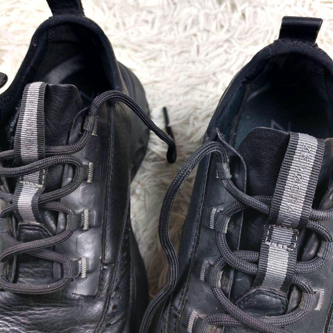 4.18万 コールハーンゼログランド WFAウィングチップ 厚底レザー