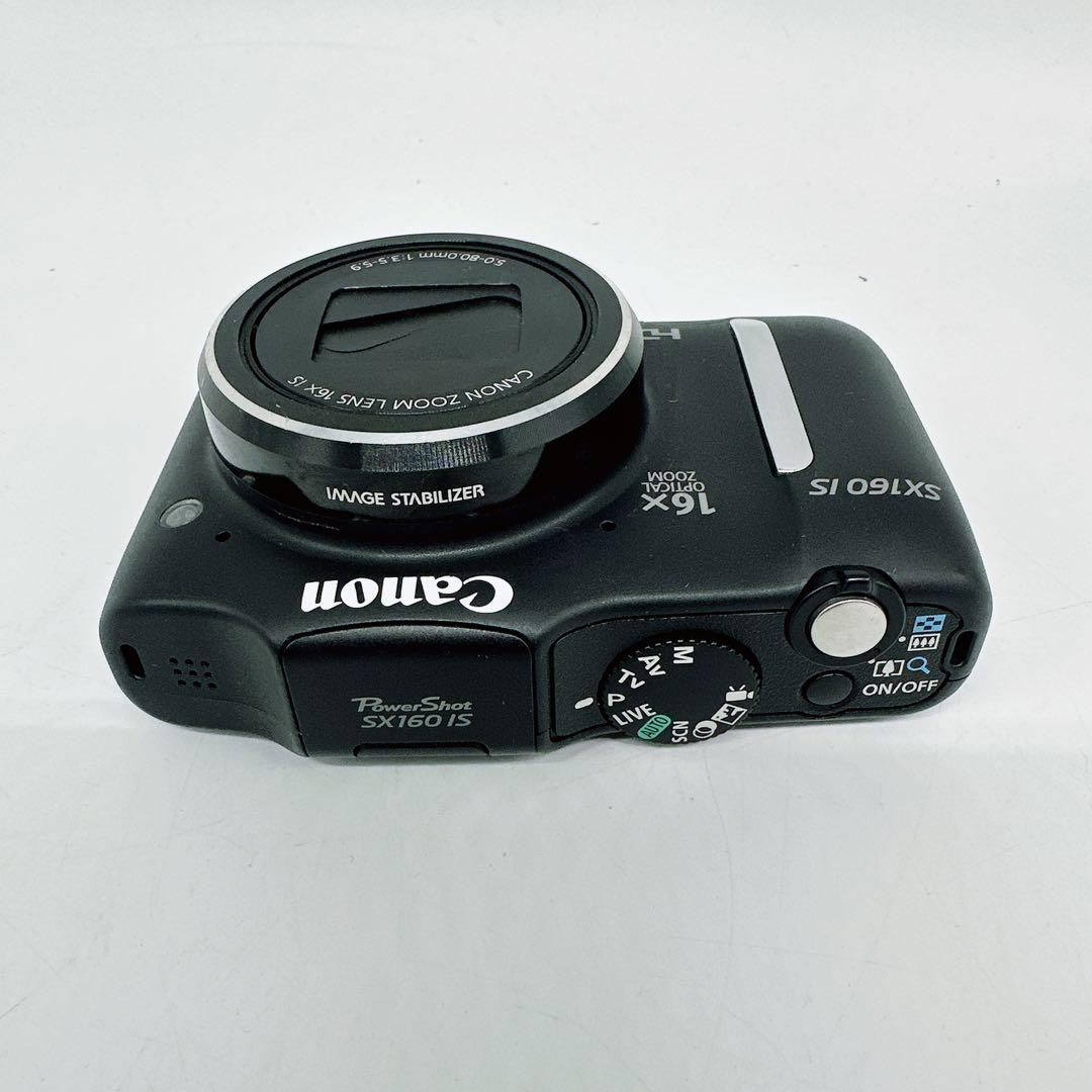 美品☆Canon PowerShot SX160IS ブラック - メルカリ
