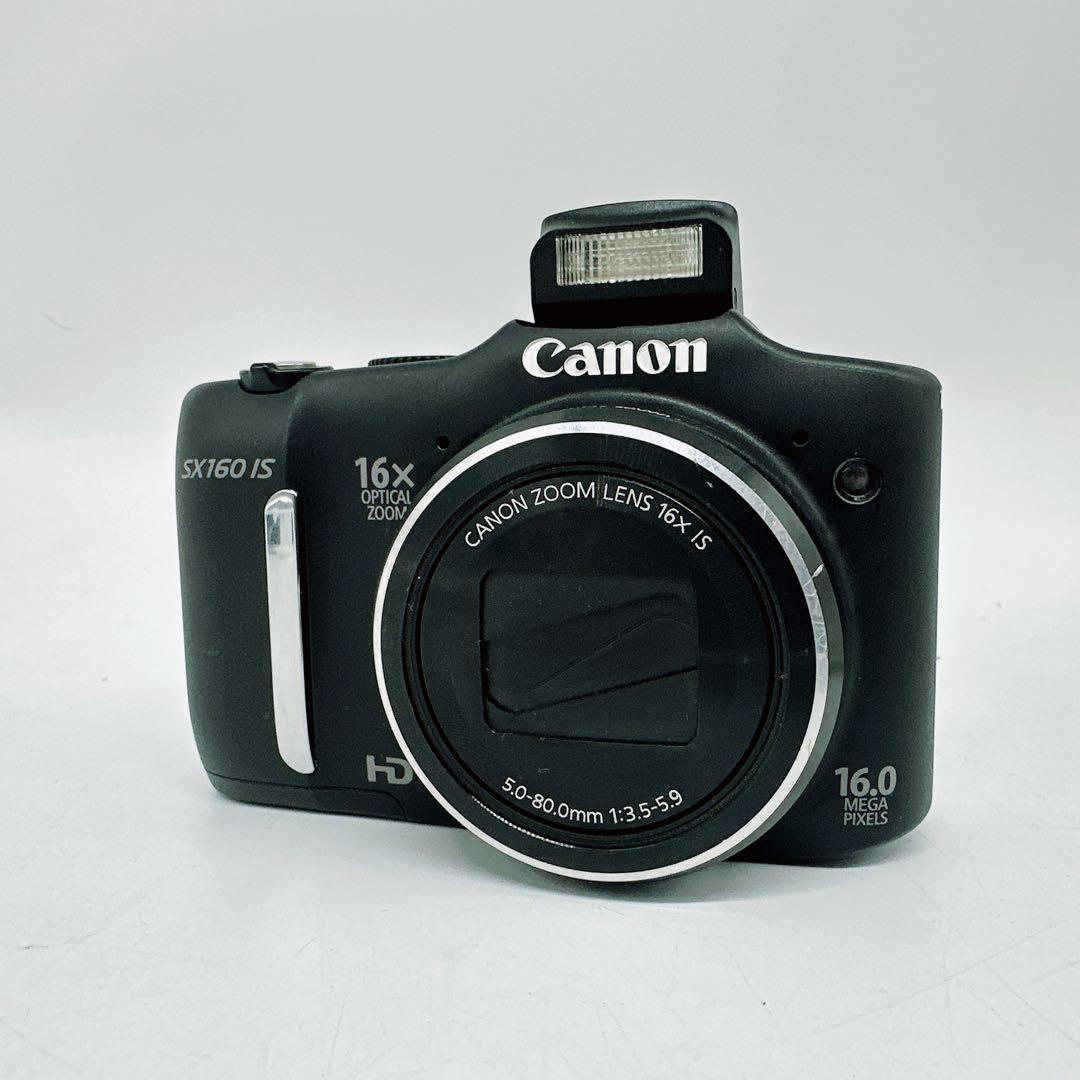 美品☆Canon PowerShot SX160IS ブラック - メルカリ
