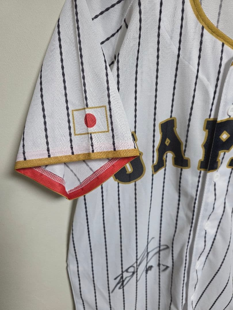 WBC 菅野智之 藤浪晋太郎 直筆サイン ユニフォーム - メルカリ