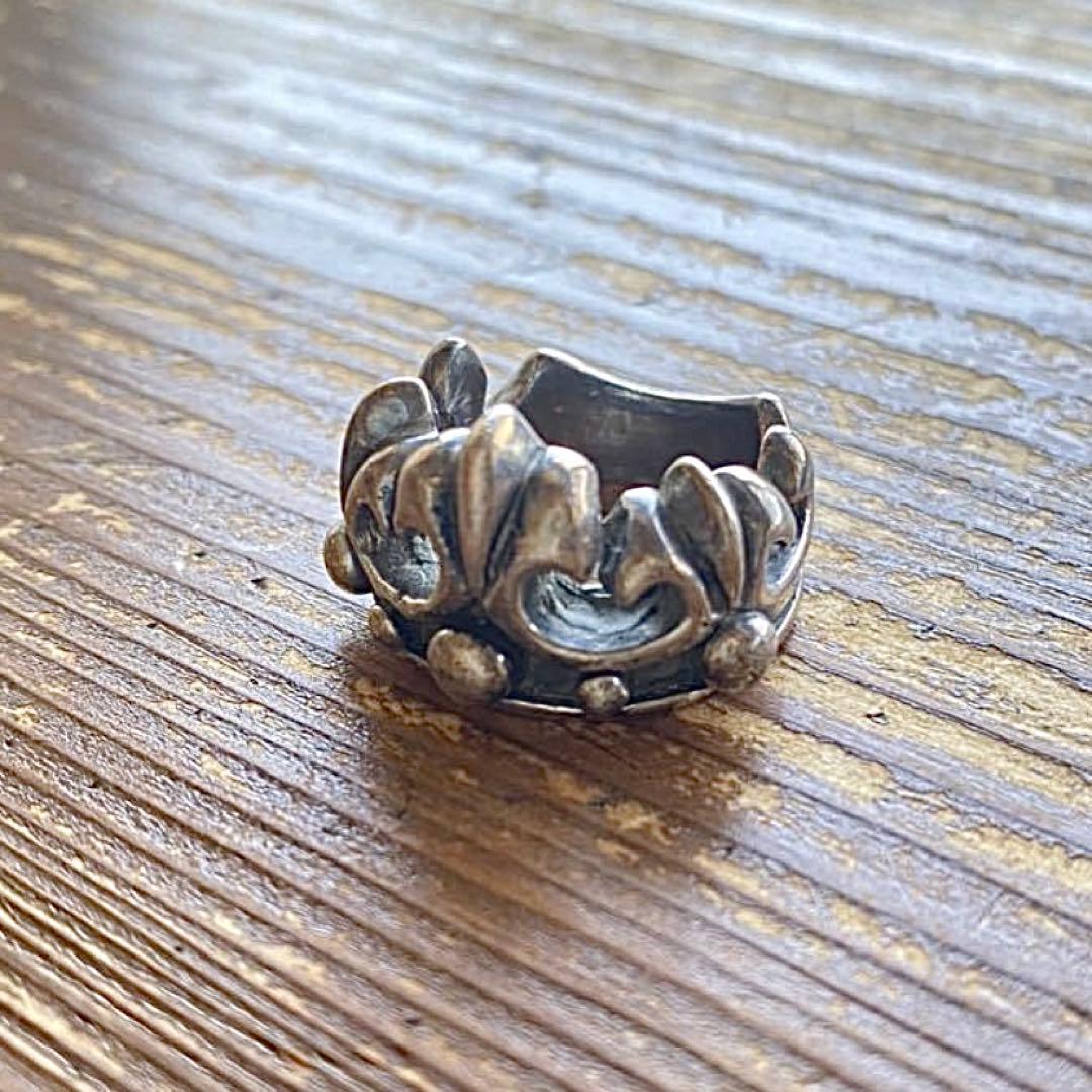 A&G クラウン 王冠 シルバー925 リング 16号 指輪 - メルカリ