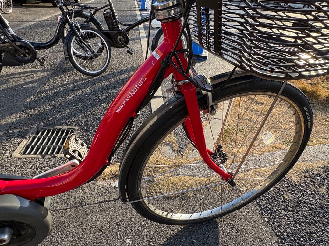 中古YAMAHA電動アシスト自転車　8.7Ah 大阪　026番