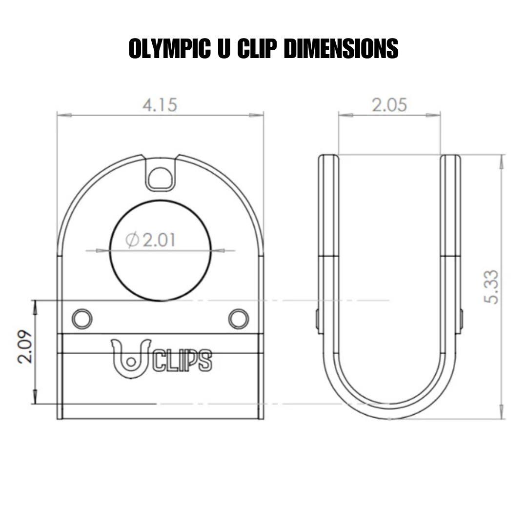 新品・未使用】 Uclips オリンピックバーベル専用 ユークリップス