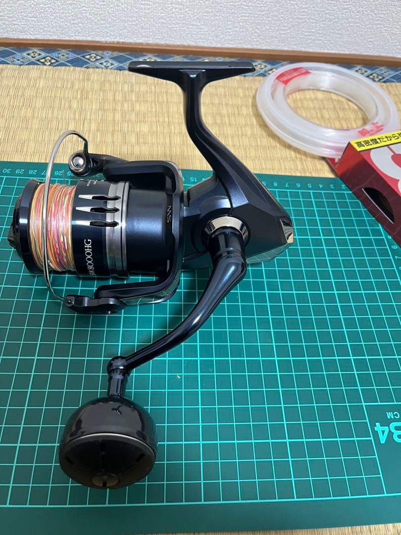 シマノ 20ストラディックSW 8000HG PE リーダー付 - メルカリ