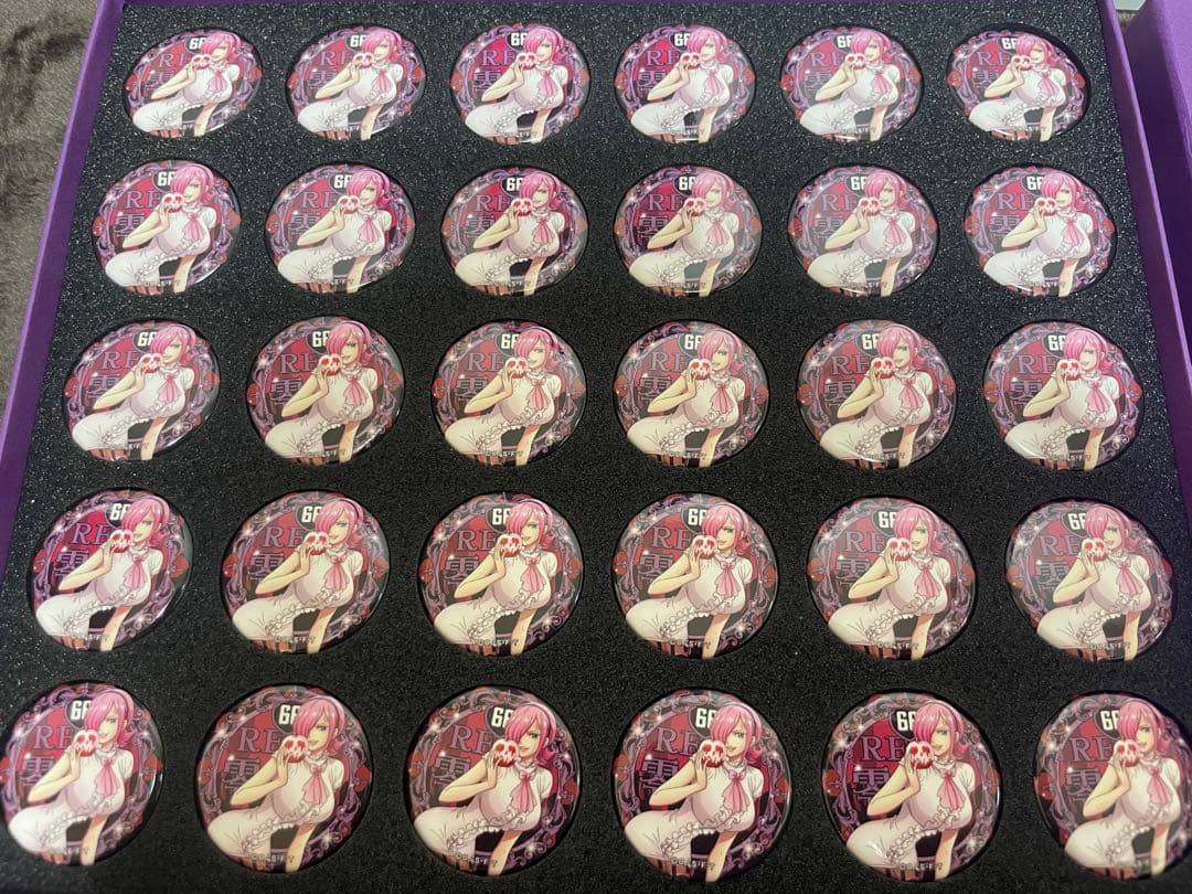 ONEPIECE レイジュ 輩 缶バッジ コンプリートコレクション 第19弾