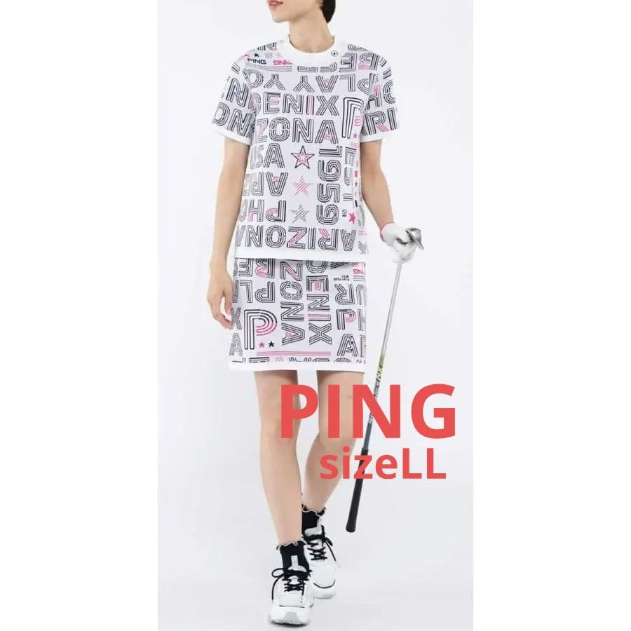 PING ニット セットアップ LL ホワイト 新品 PING ニット セットアップ LL ホワイト 新品 - メルカリ
