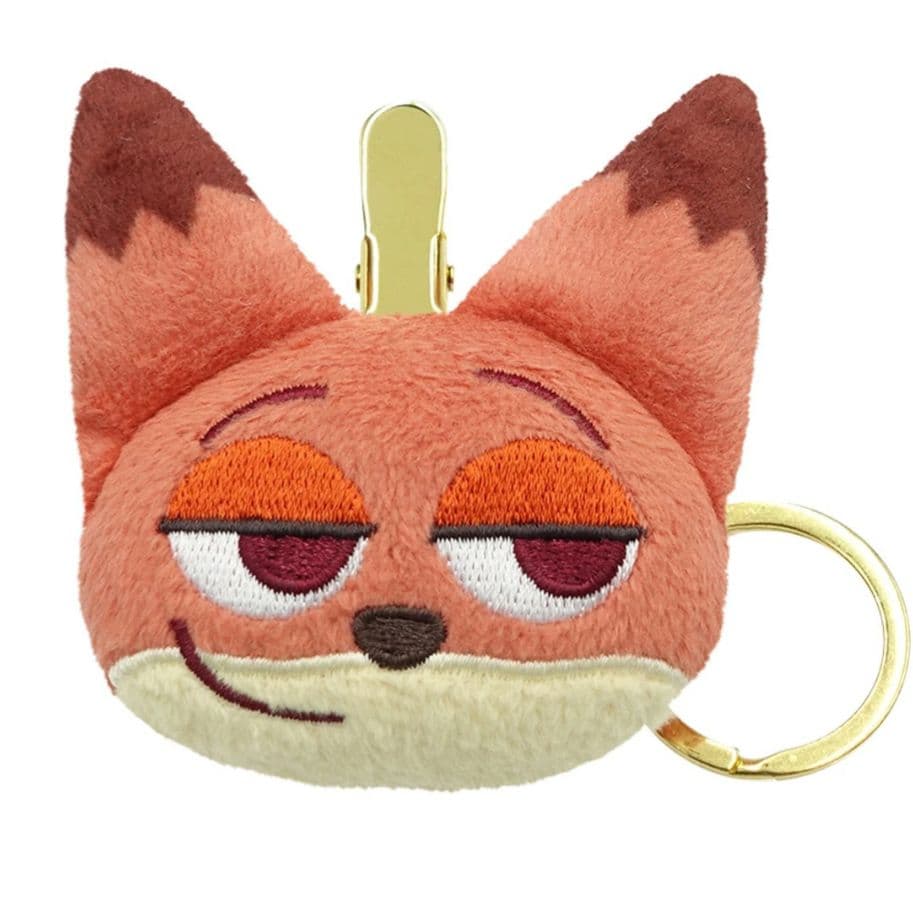 ニック・ワイルド＆ジュディ・ホップスぬいぐるみ キークリップ 2点