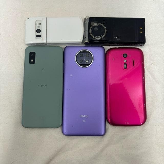 ジャンク】iPhone ガラケー スマホ 計6台 まとめ売り - メルカリ