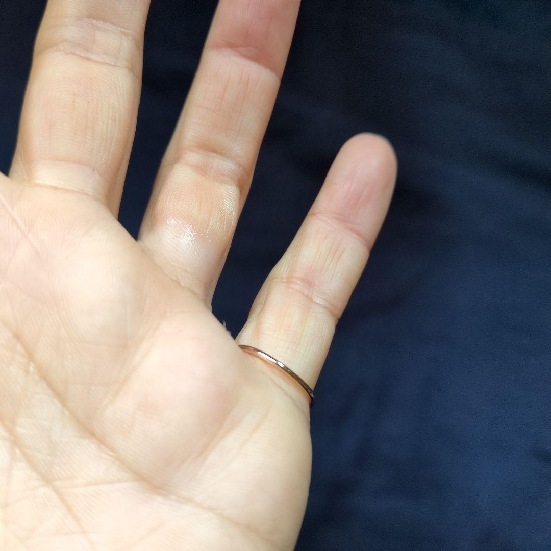 ティファニー シングルロウ リング 750 rg 6.5号 美品 現行品 - メルカリ