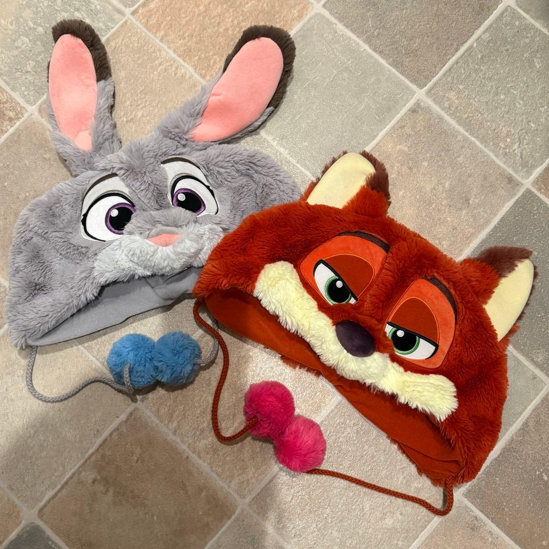 ファンキャップ 2個セット ニック＆ジュディ ディズニー ズートピア2