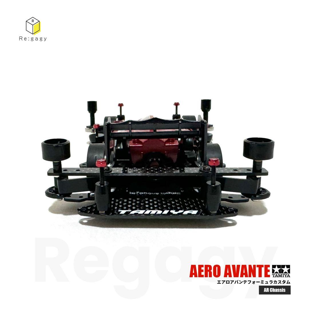 ミニ四駆 エアロアバンテ ARフォーミュラカスタム 塗装済み 完成品 未走行