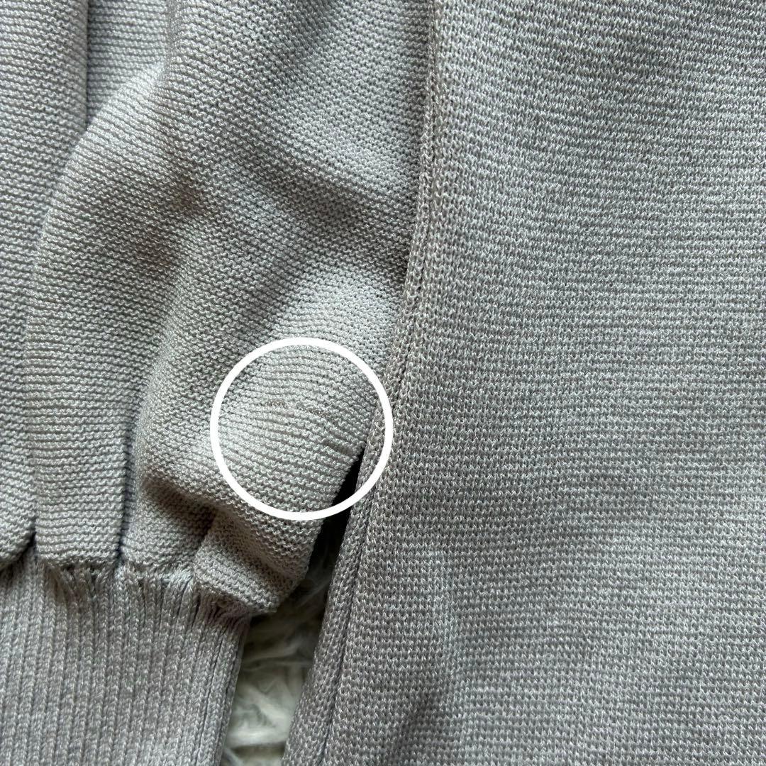 美品✨エムズグレイシー 22年モデル フリル ニット ボウタイ リボン