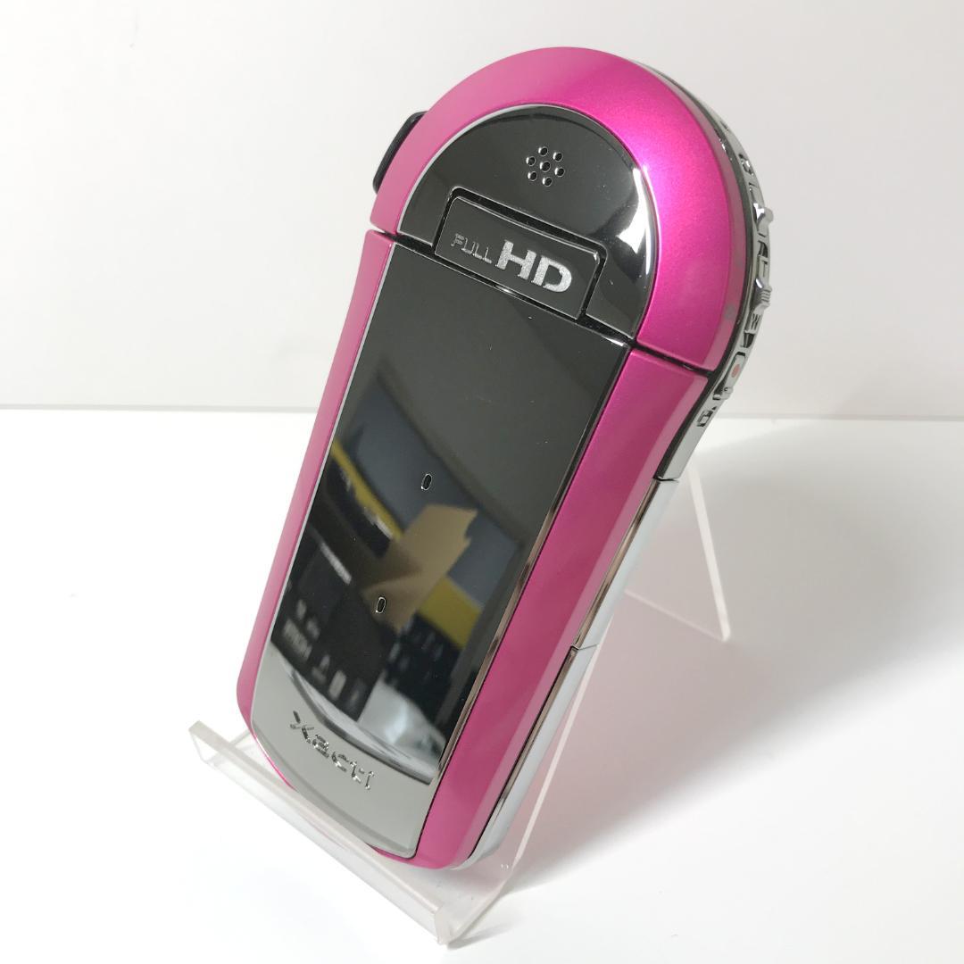 未使用】SANYO Xacti ザクティ DMX-CS1 ピンク ビデオカメラ