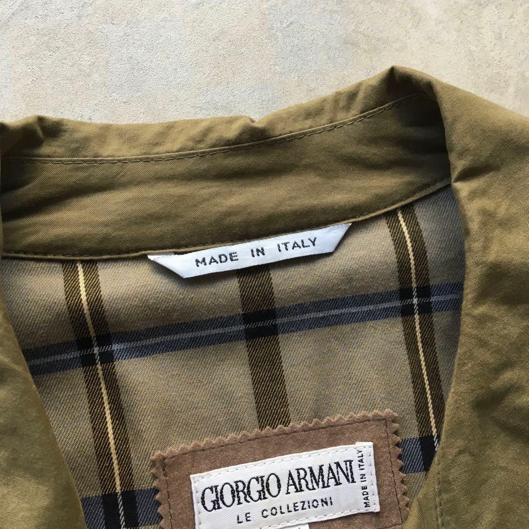 80s-90s GIORGIO ARMANI ジョルジオアルマーニトレンチコート - メルカリ