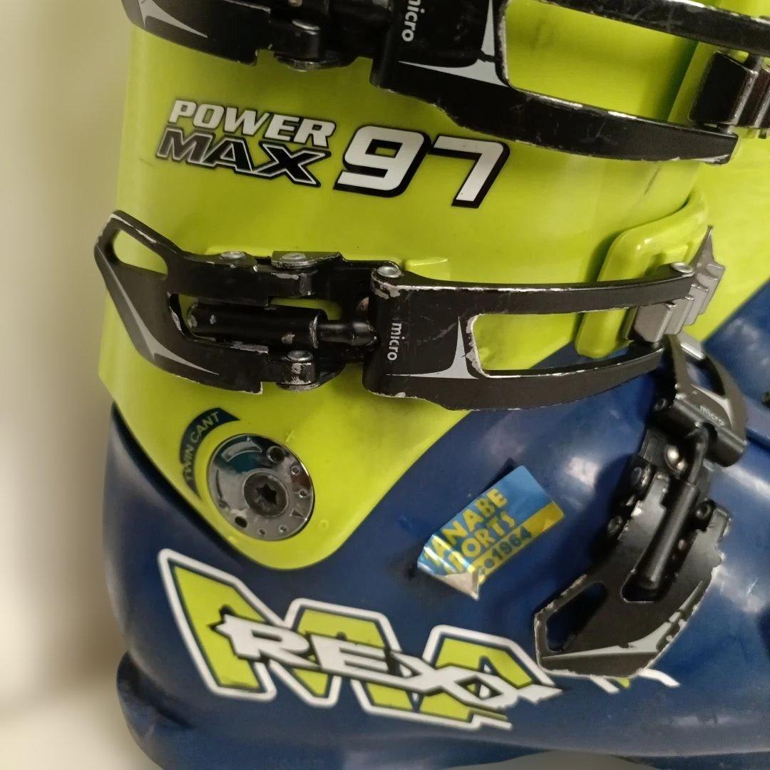 REXXAM POWER MAX 97スキーブーツ 青/緑 25〜25.5センチ - メルカリ
