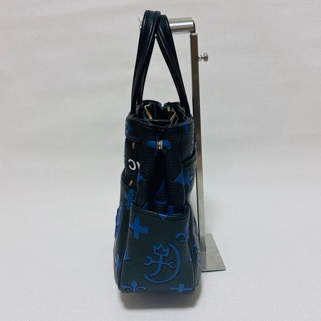 CASTELBAJAC ハンドバック ブラック/ブルー - メルカリ