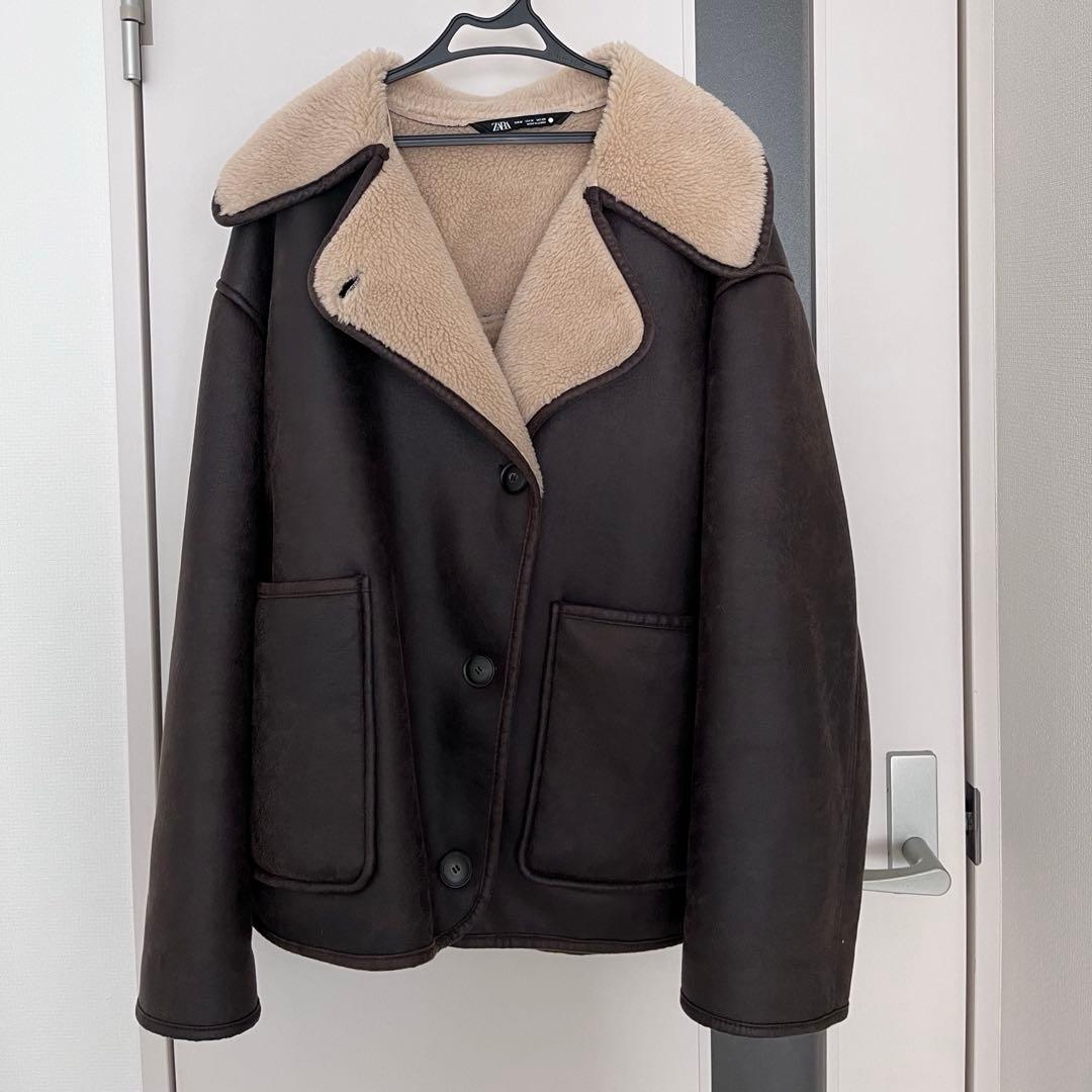 ZARA ZWコレクション リバーシブルジャケット Mサイズ - メルカリ