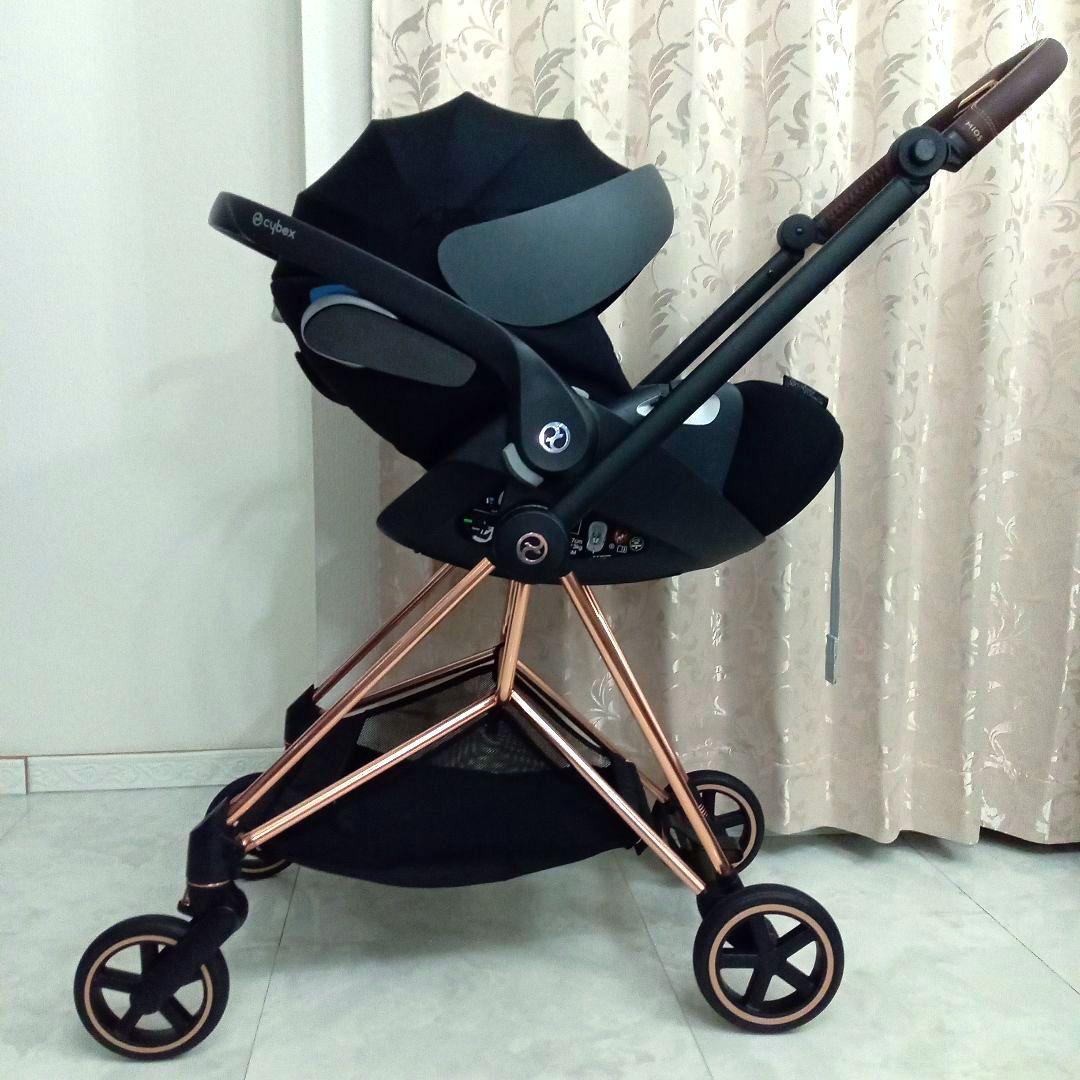 極美品♡【cybex】クラウドZ i-size＆フレーム《トラベルシステム》