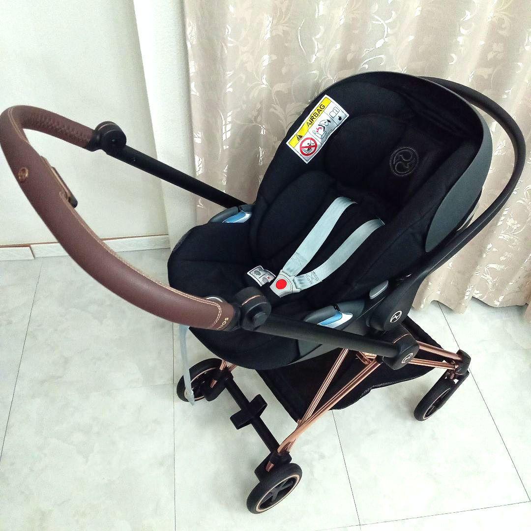 極美品♡【cybex】クラウドZ i-size＆フレーム《トラベルシステム》