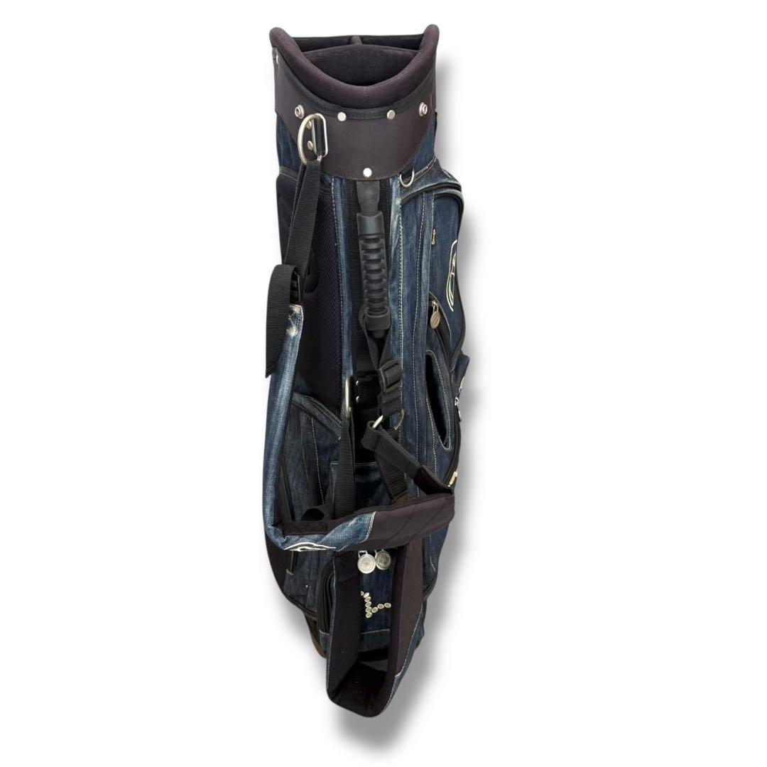早い物勝ち！エヴィス デニム キャディバッグ 芝生くん ゴルフ