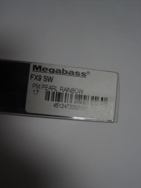 メガバス Megabass FX9 SW PMパールレインボー 廃番 新品 - メルカリ